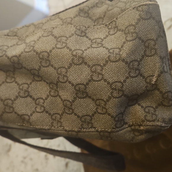 Gucci Monogram Canvas Tote Bag - Picture 6 of 13